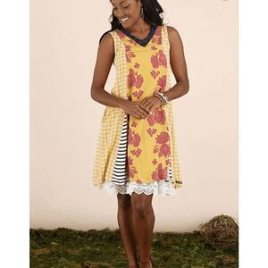 Matilda Jane Once Upon A Time Golden Key Dress Women's Size XS NWT